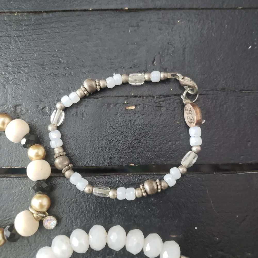 Bundle Lot of 3 Toddler Baby Girl Beaded Bracelets